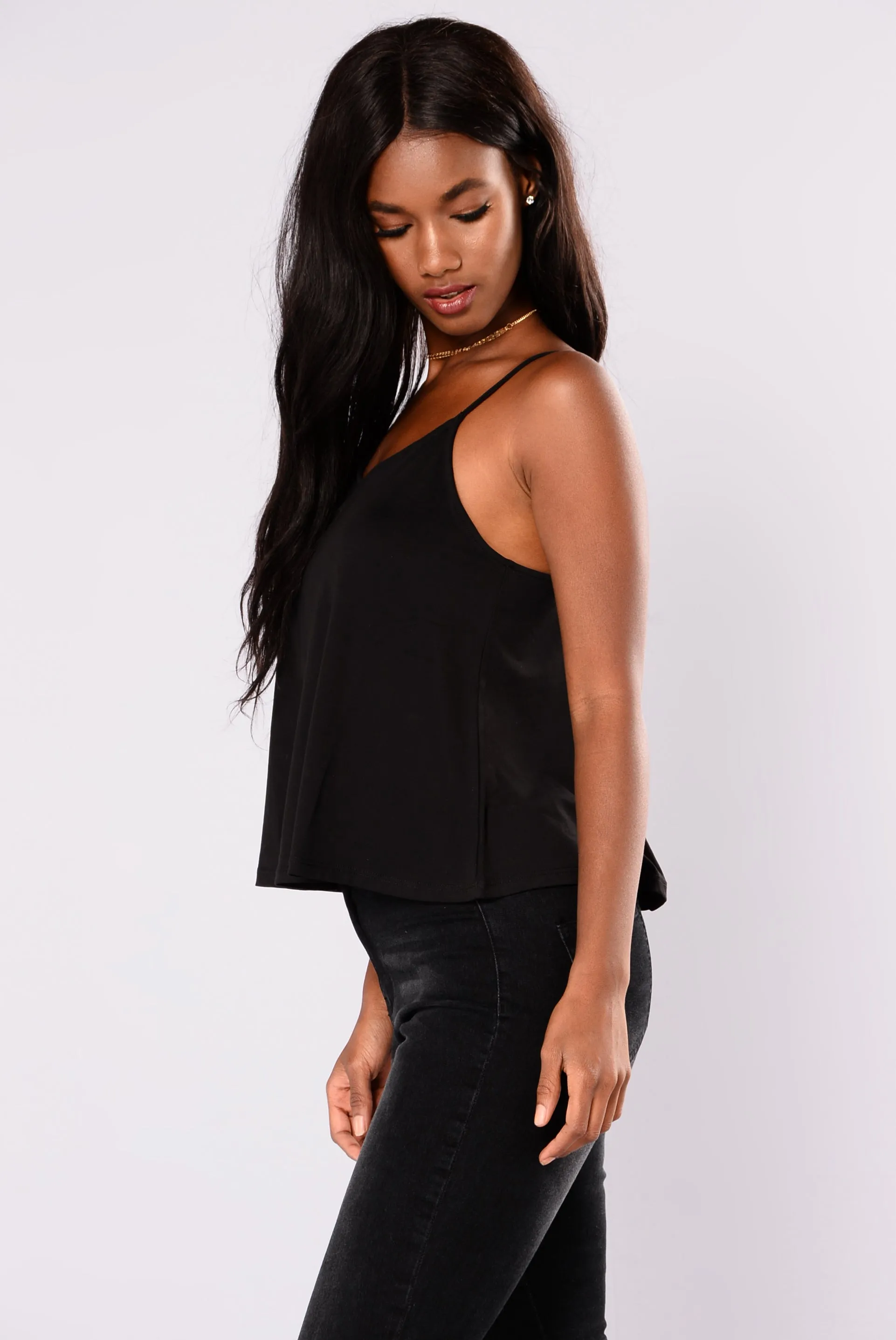 Alejandra Tank - Black