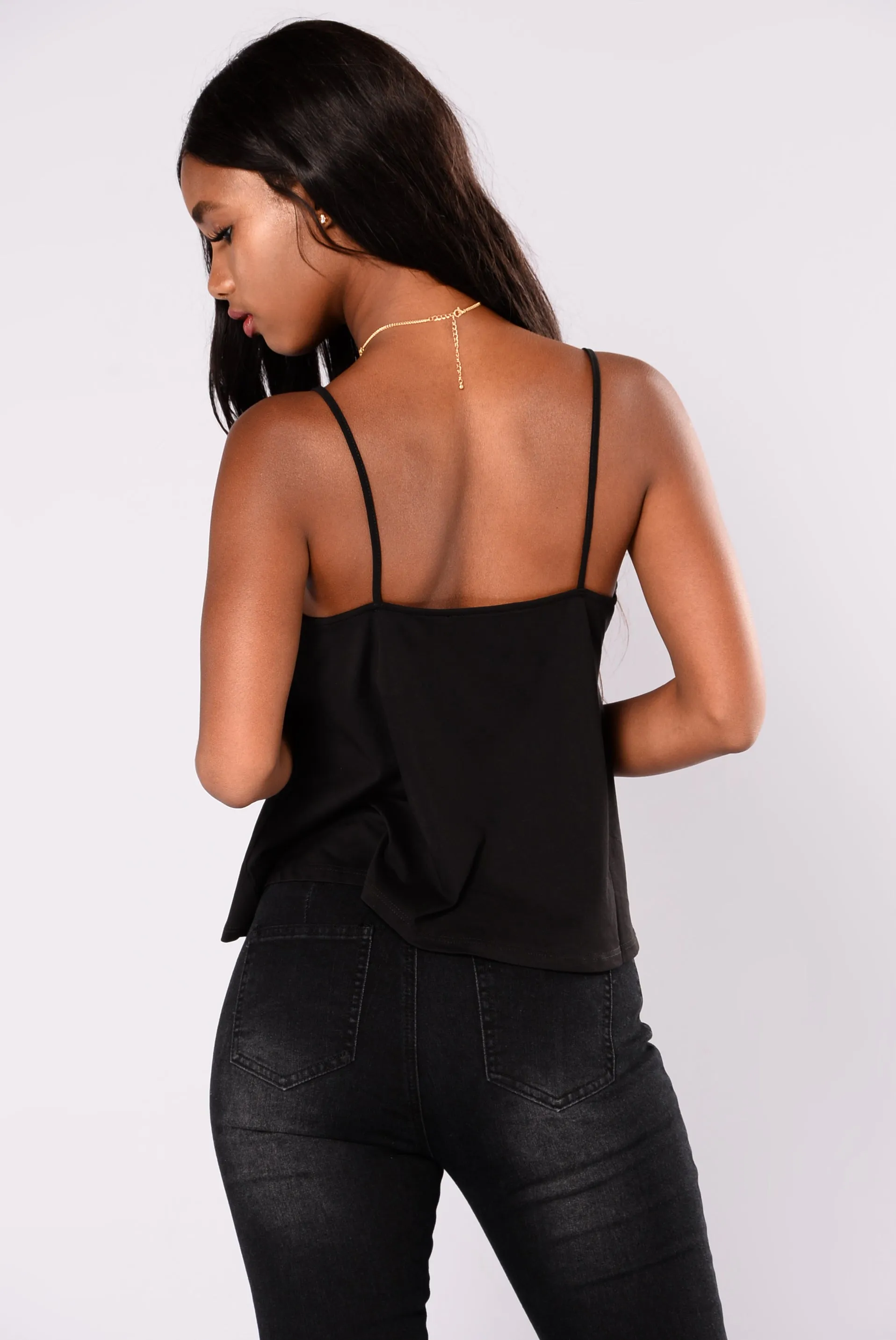 Alejandra Tank - Black