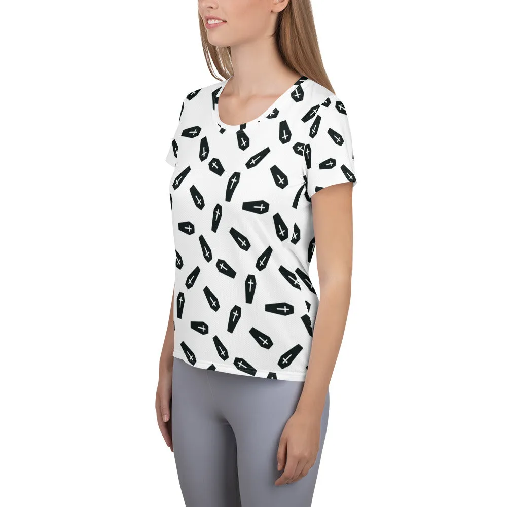 All-Over Print Women's Athletic T-shirt