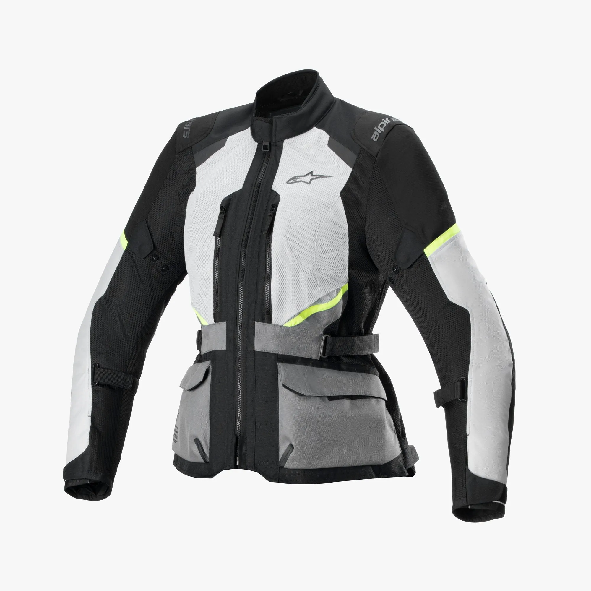 Alpinestars Stella Andes Air DS Jacket Ice Grey//D Grey/Blk S