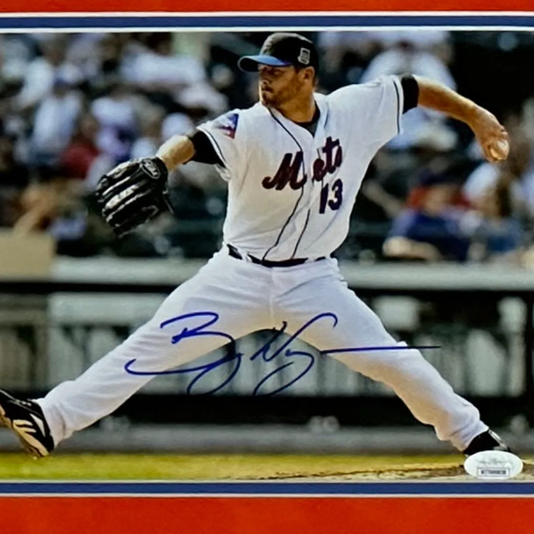 Billy Wagner Hand Signed & Framed 8x10 Photo (JSA)