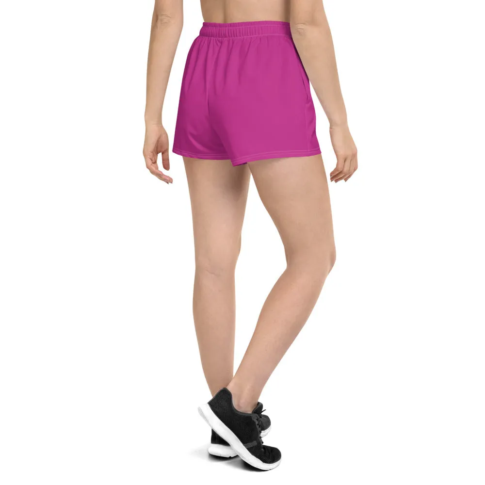 BOOP THE SNOOT (VELVET) Women's Athletic Short Shorts