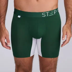 Boxer Brief - Green & White