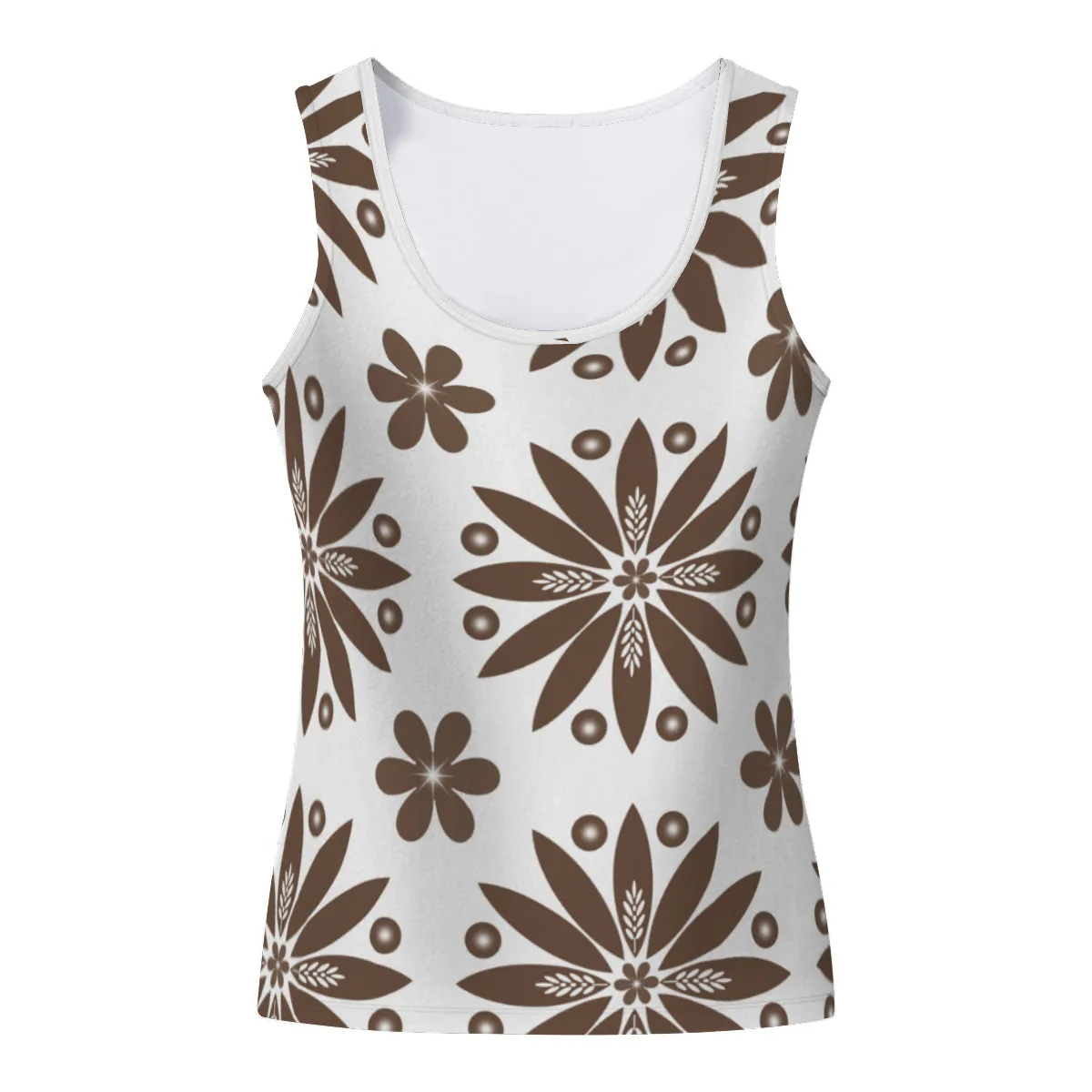 Brown Love Tank Top