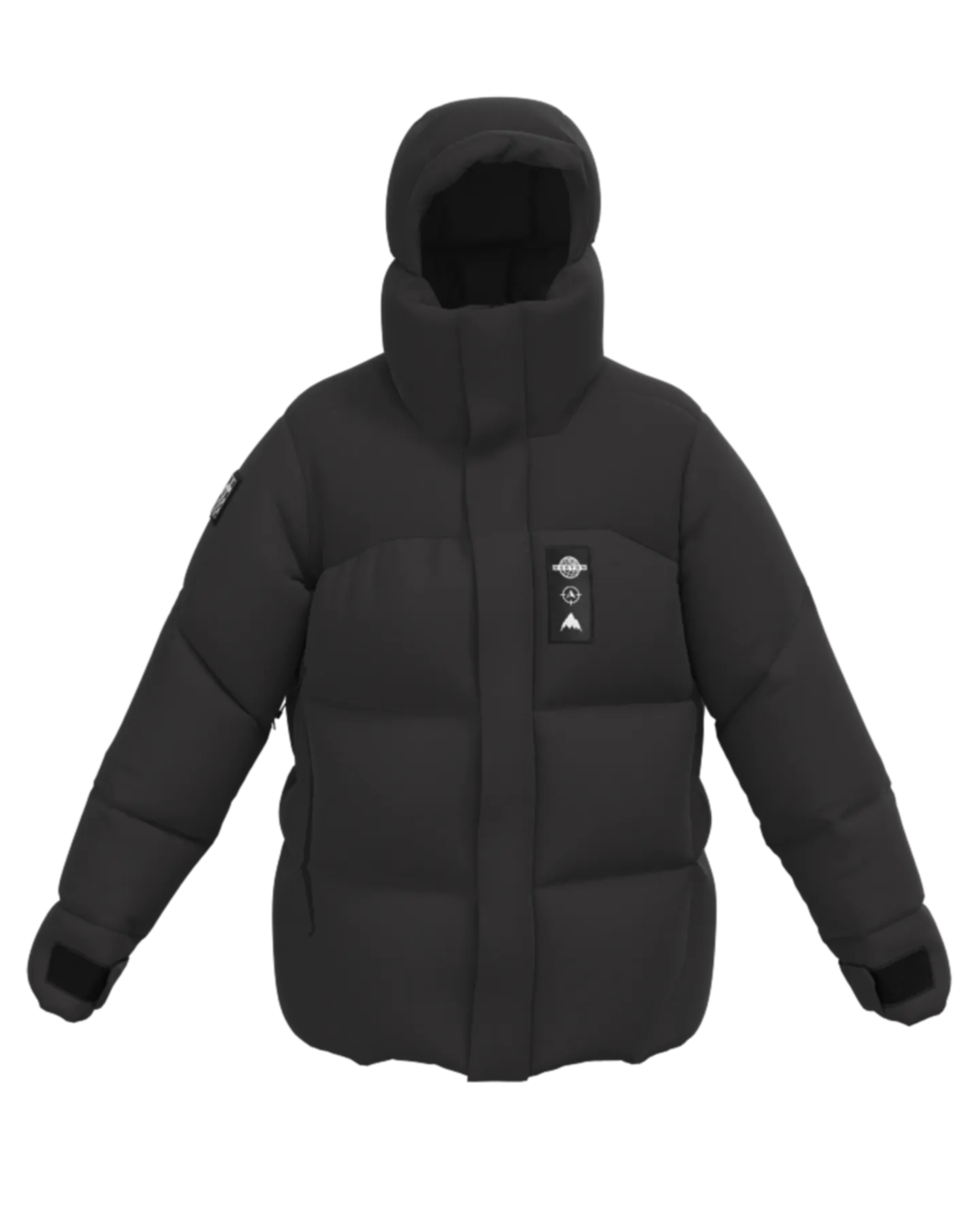 Burton Daybeacon Expedition Puffy Snow Jacket - True Black