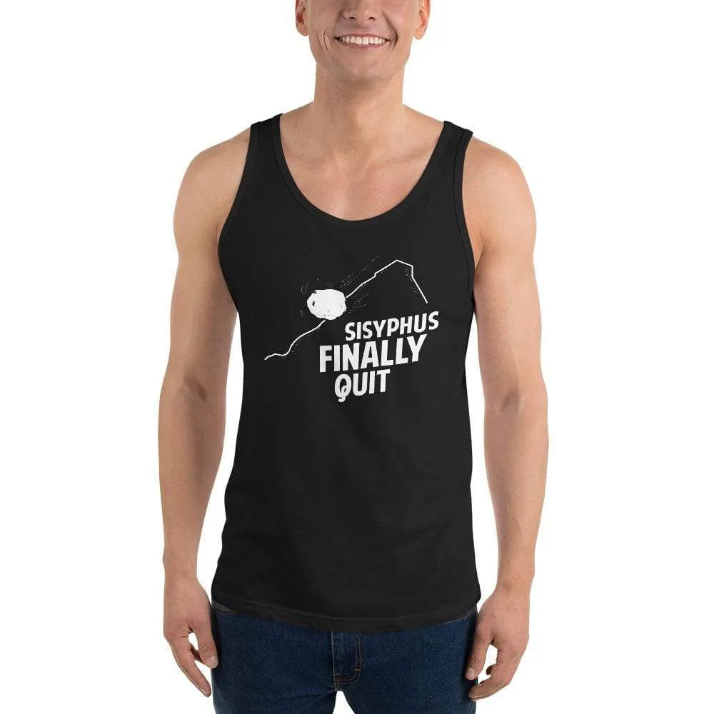 Camus - Sisyphus Finally Quit - Unisex Tank Top