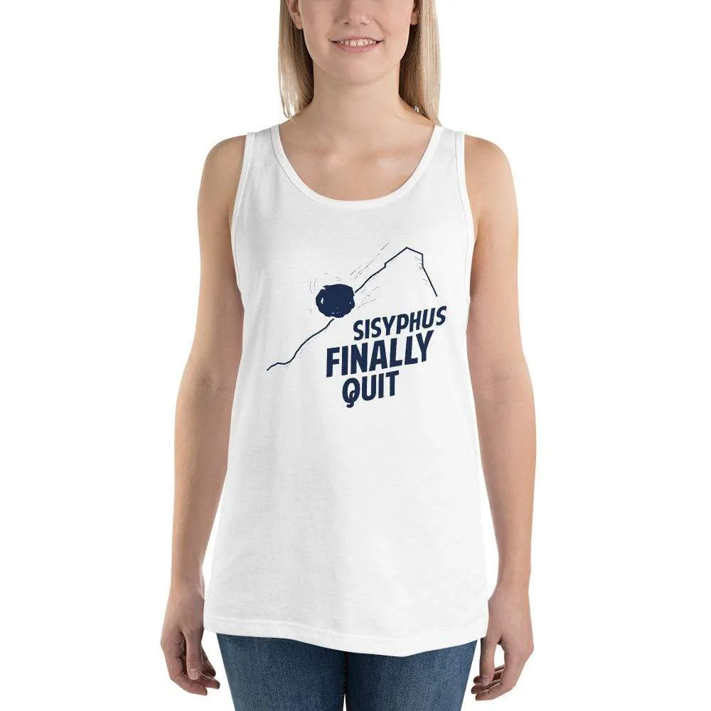 Camus - Sisyphus Finally Quit - Unisex Tank Top