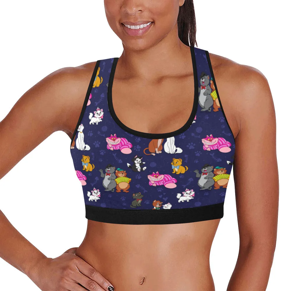 Cat Favorites Women's Sports Bra