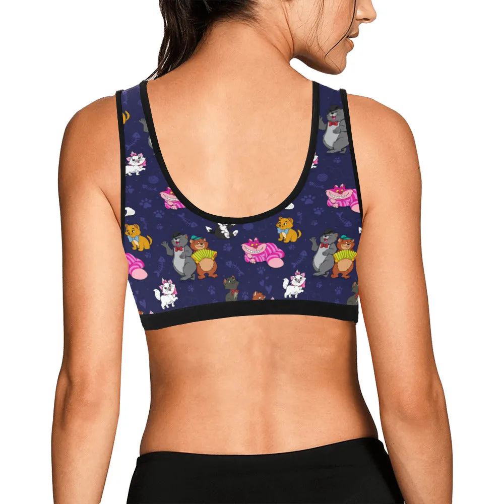 Cat Favorites Women's Sports Bra