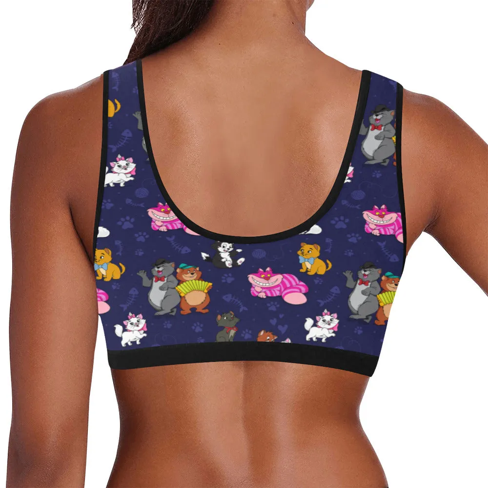 Cat Favorites Women's Sports Bra