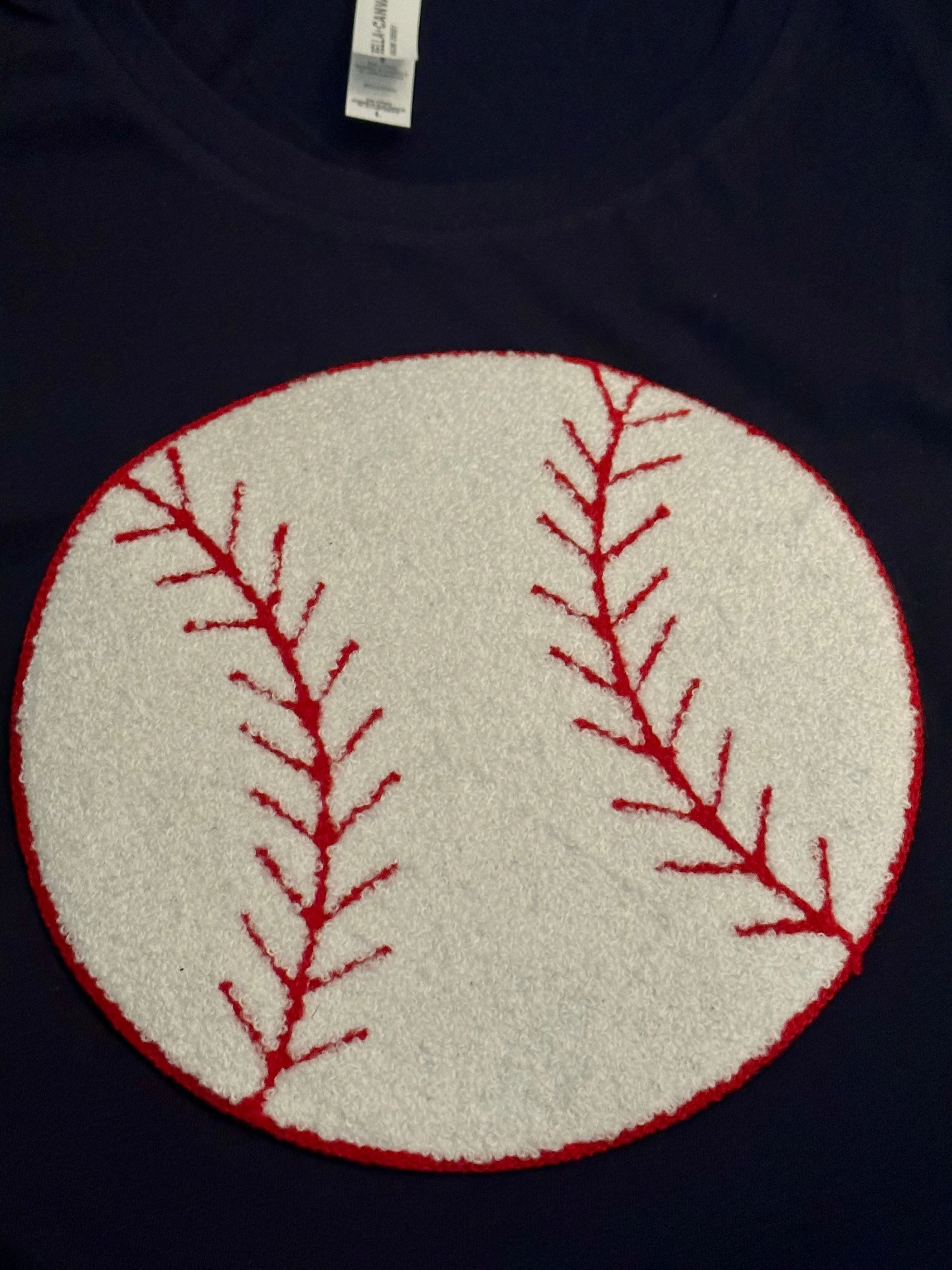 Chenille Patch Baseball Tanks