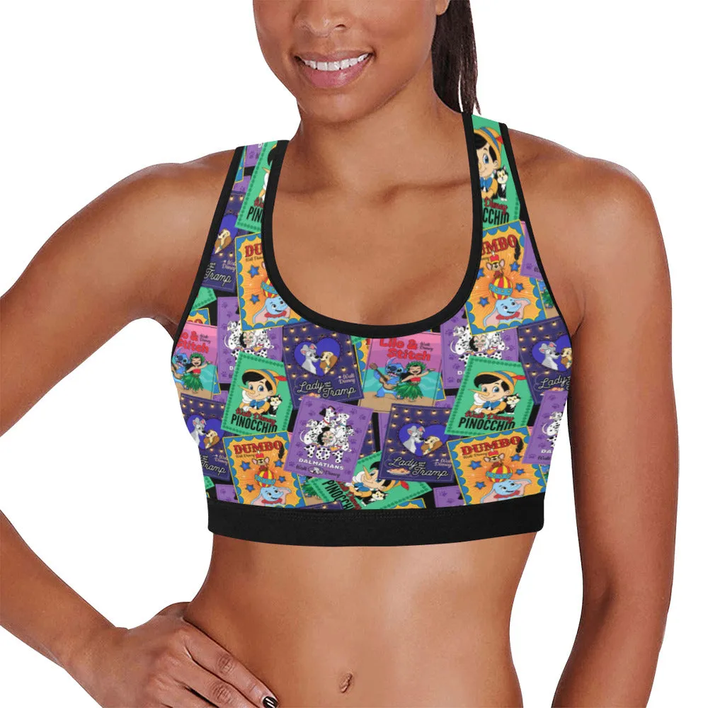 Classic Posters Women's Sports Bra