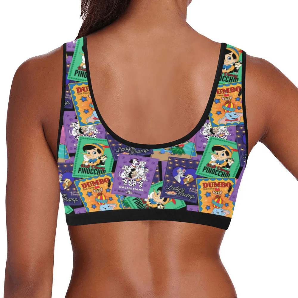 Classic Posters Women's Sports Bra