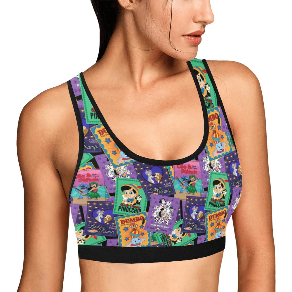 Classic Posters Women's Sports Bra