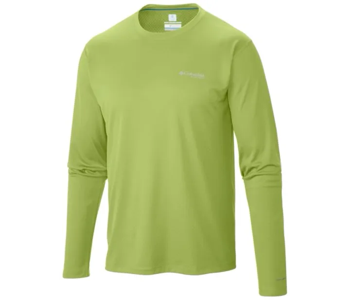 Columbia Men's PFG Zero Rules LS Shirt/Nappa Green