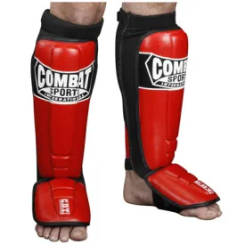 Combat Sports Pro Style MMA Shin Guards (Leather)