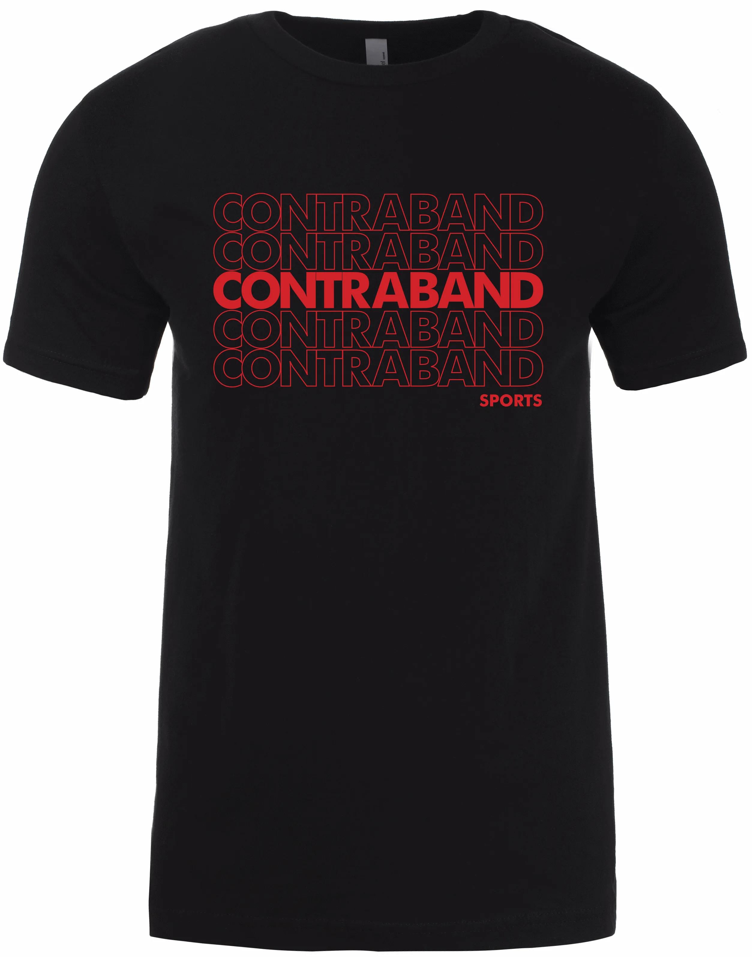 Contraband Sports 10289 Classic Bag Design Mens/Unisex T-Shirt