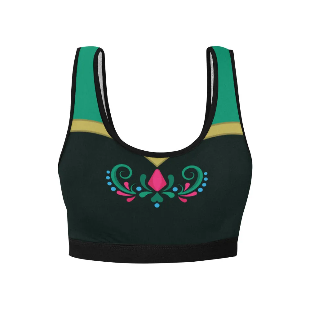 Disney Frozen Anna Women's Sports Bra