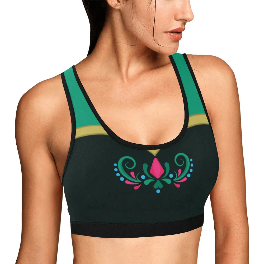 Disney Frozen Anna Women's Sports Bra