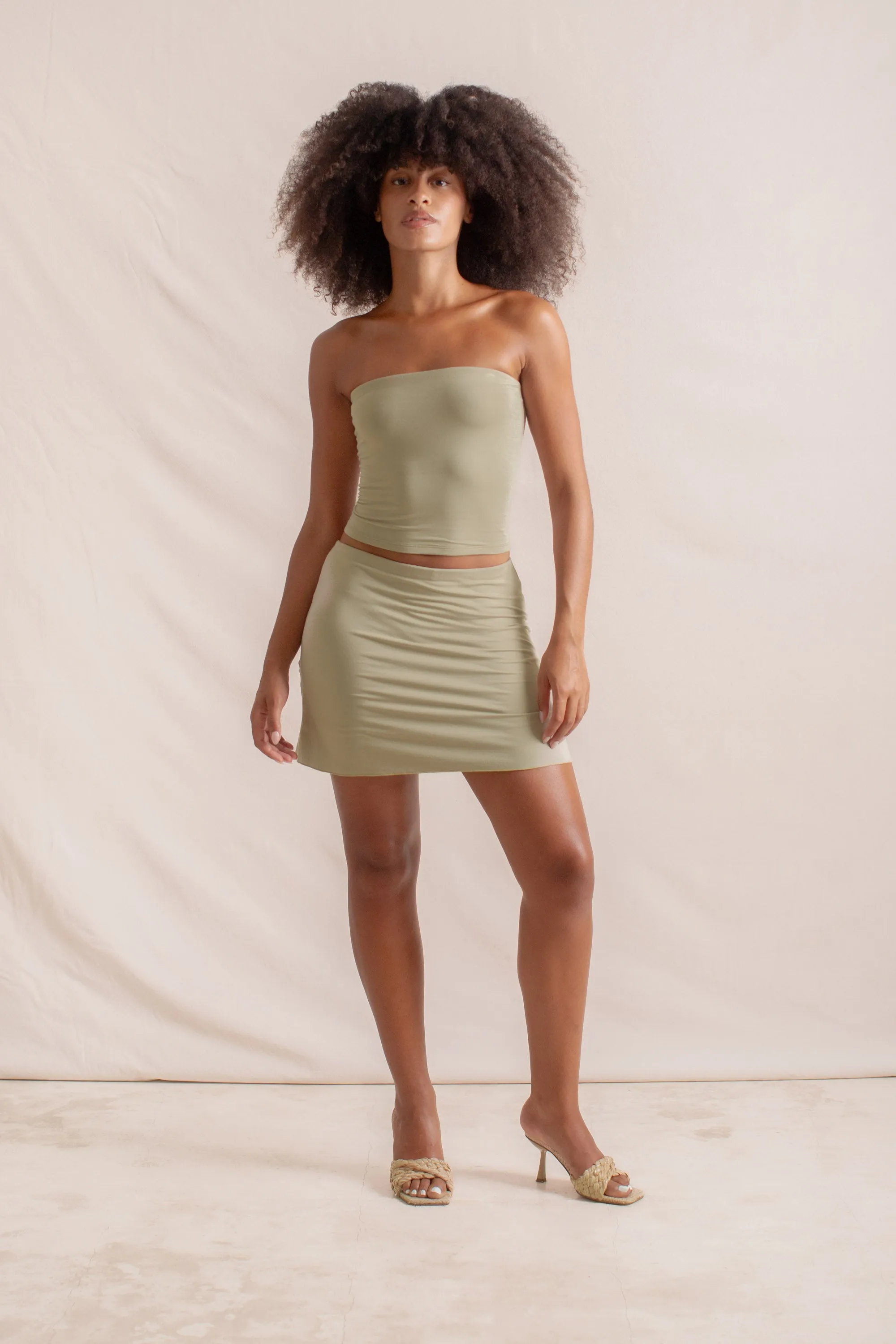 Earth Angel Skort Aloe