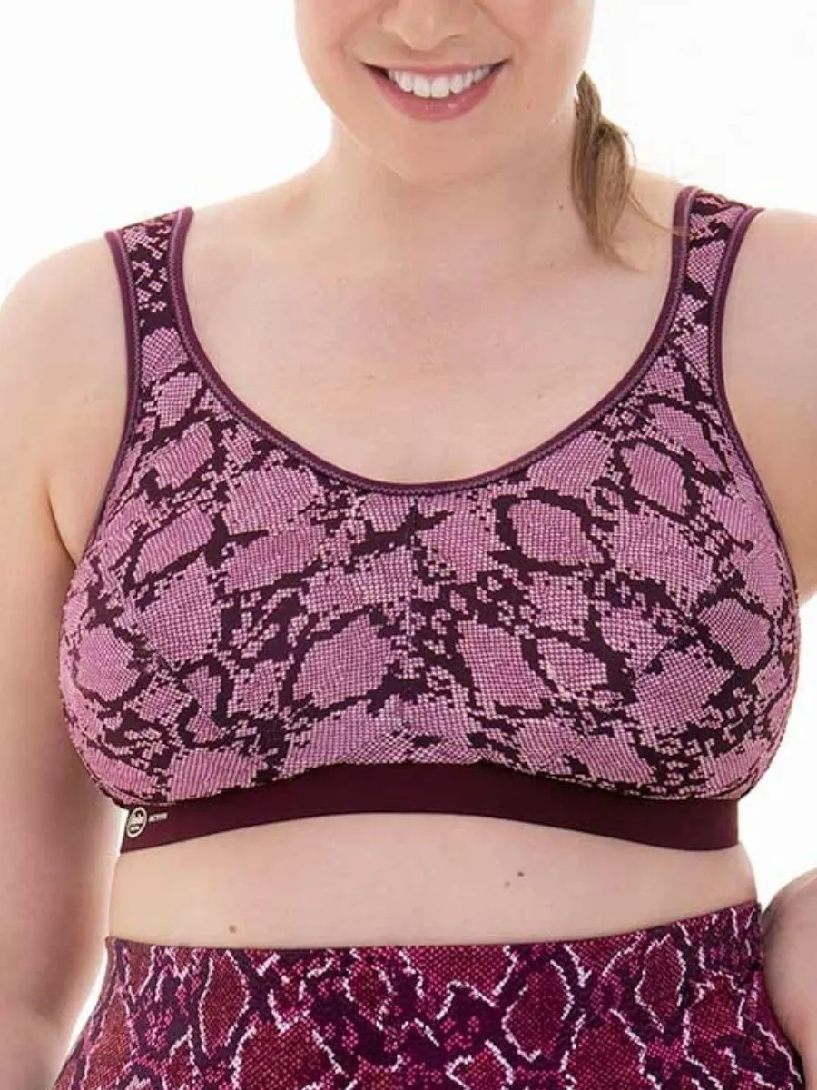 Extreme Control Sports Bra - Rose Berry