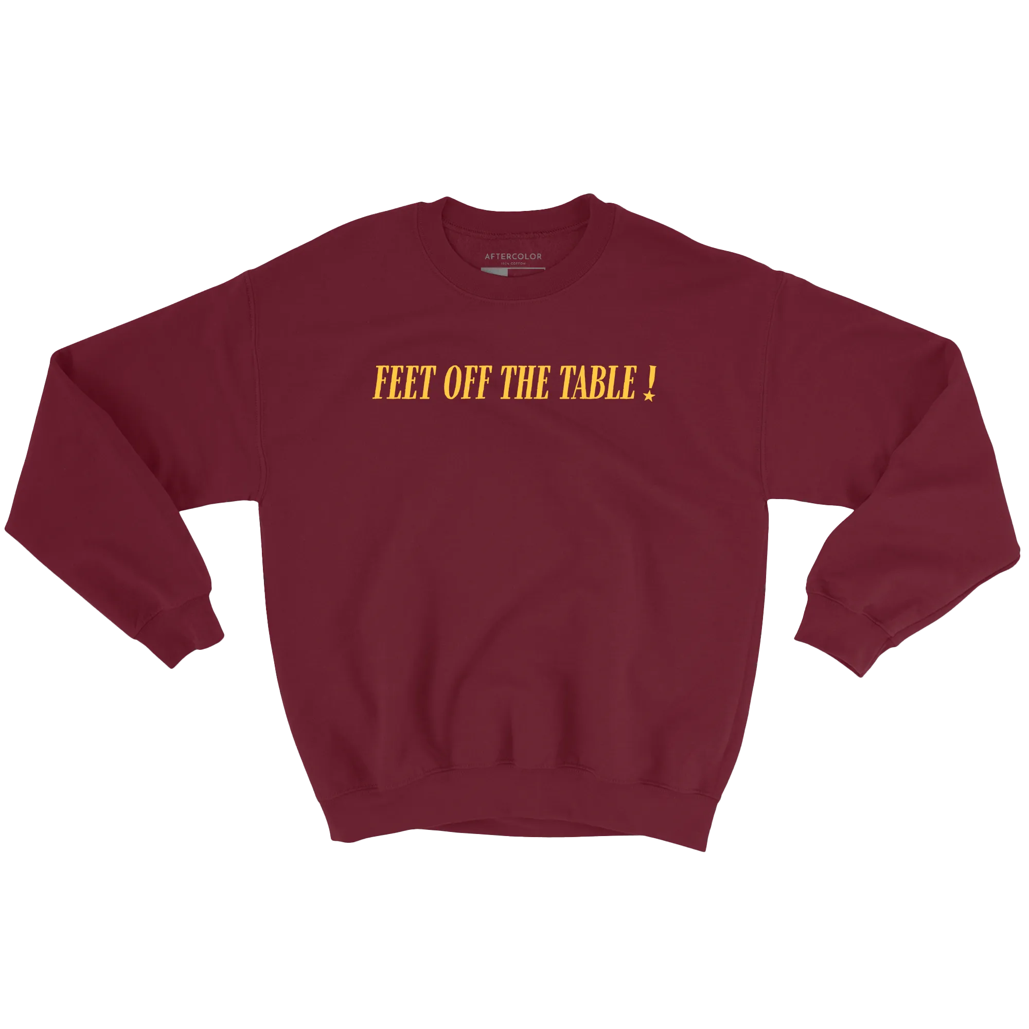 Feet off the table! Weasley Wizard Sweatshirt