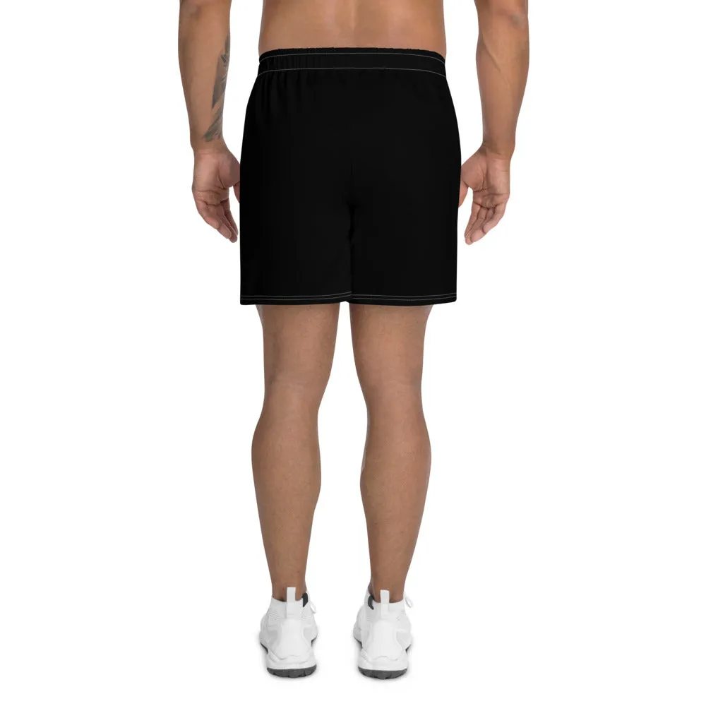 GO LONG (AVL) BLACK Men's Athletic Long Shorts