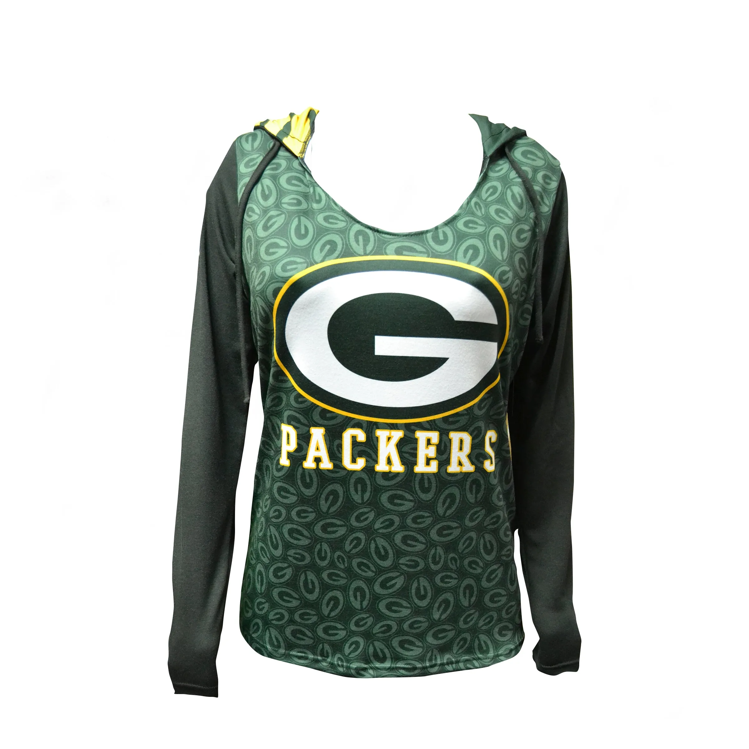 Green Bay Packers Dynamic Women's Hooded Top