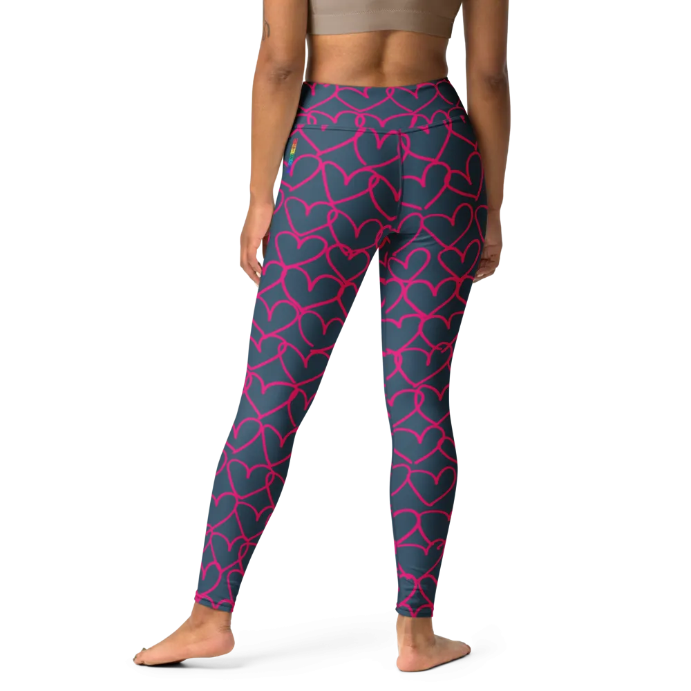 Grounded in Love High Waist Yoga Leggings