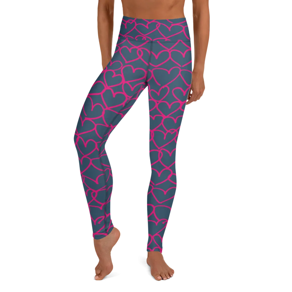 Grounded in Love High Waist Yoga Leggings