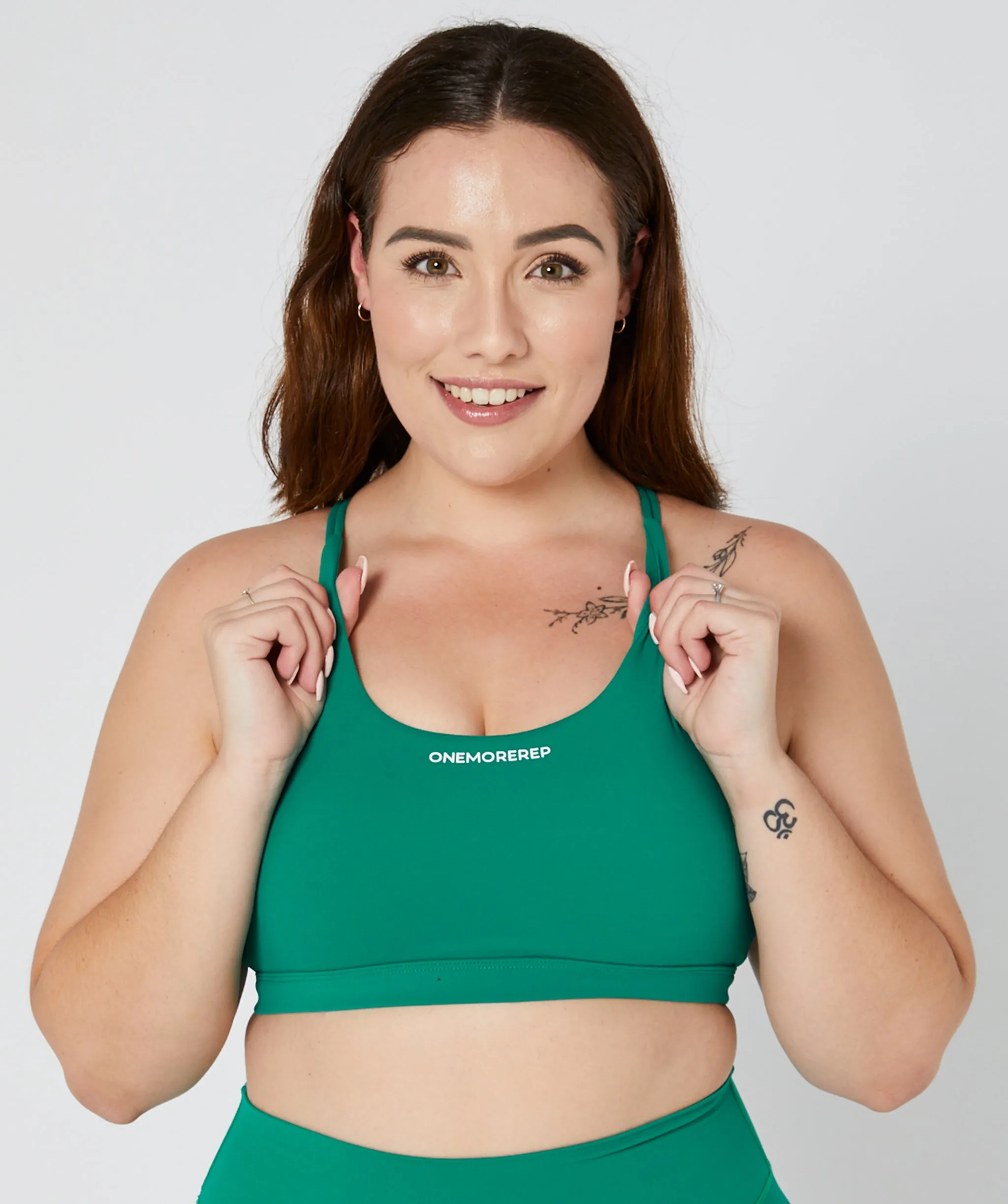 Hype Sports Bra Emerald