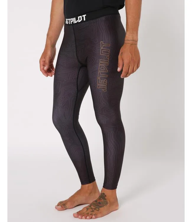 Jetpilot Mens Rashie Leggings (2024) - Black