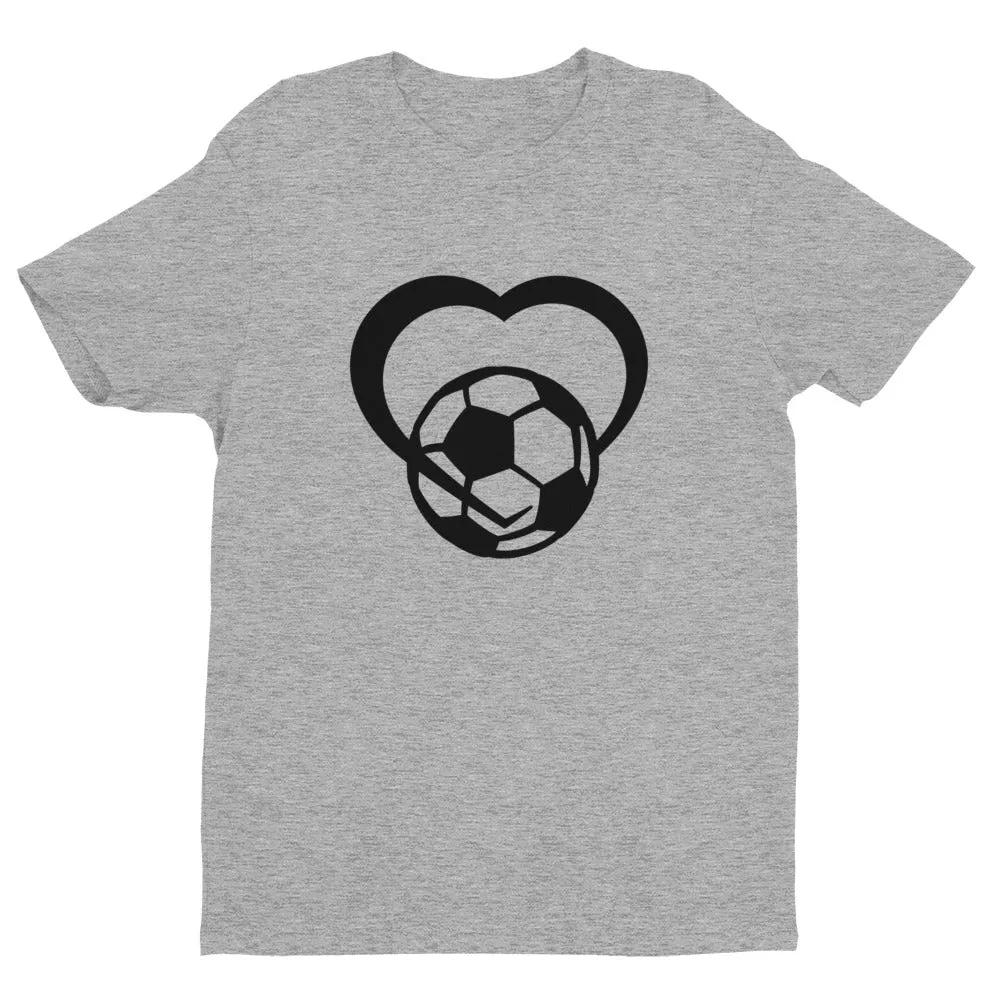 Love Soccer Short Sleeve T-shirt printed when ordered (12 to 14 days to arrive))