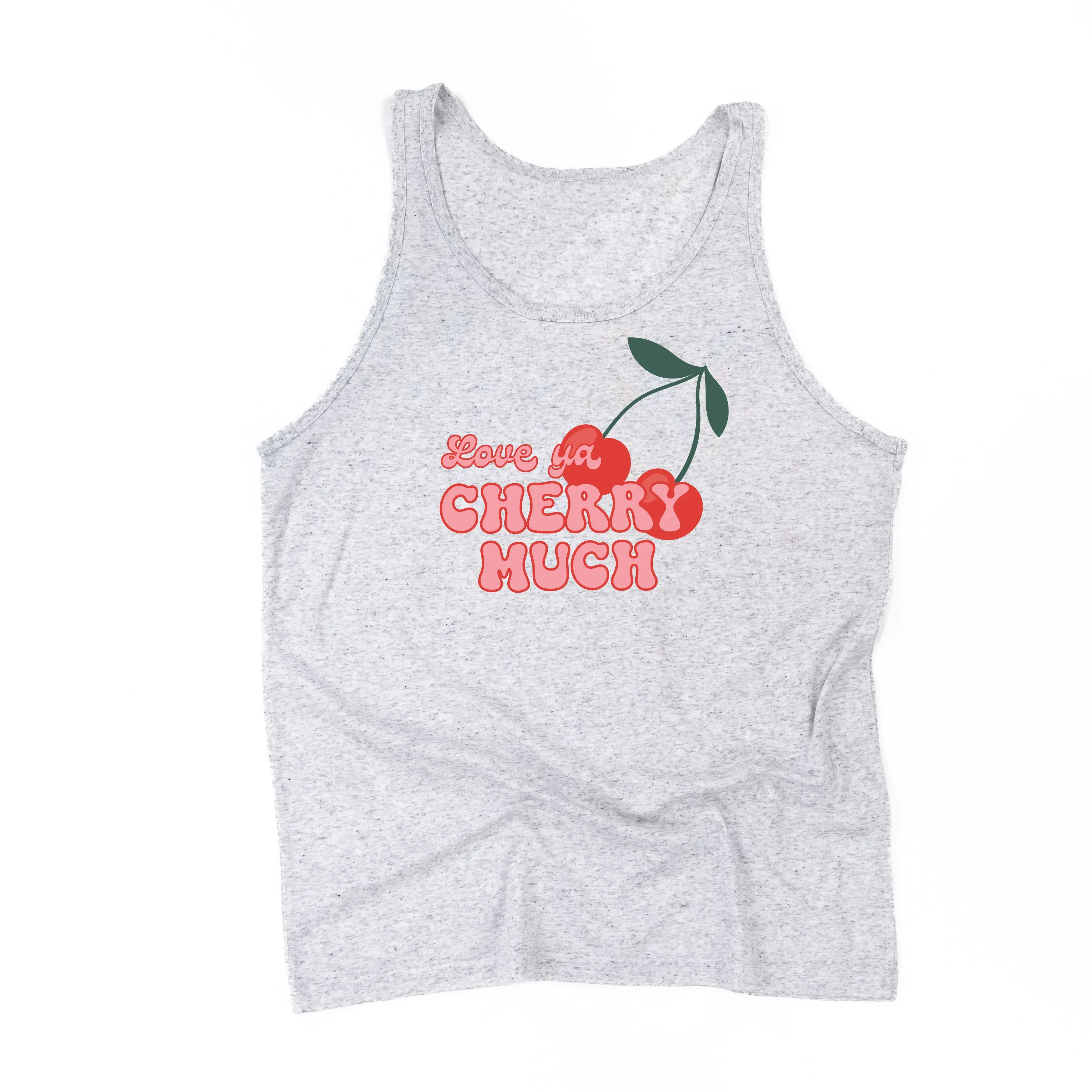 Love Ya Cherry Much - Unisex Jersey TANK