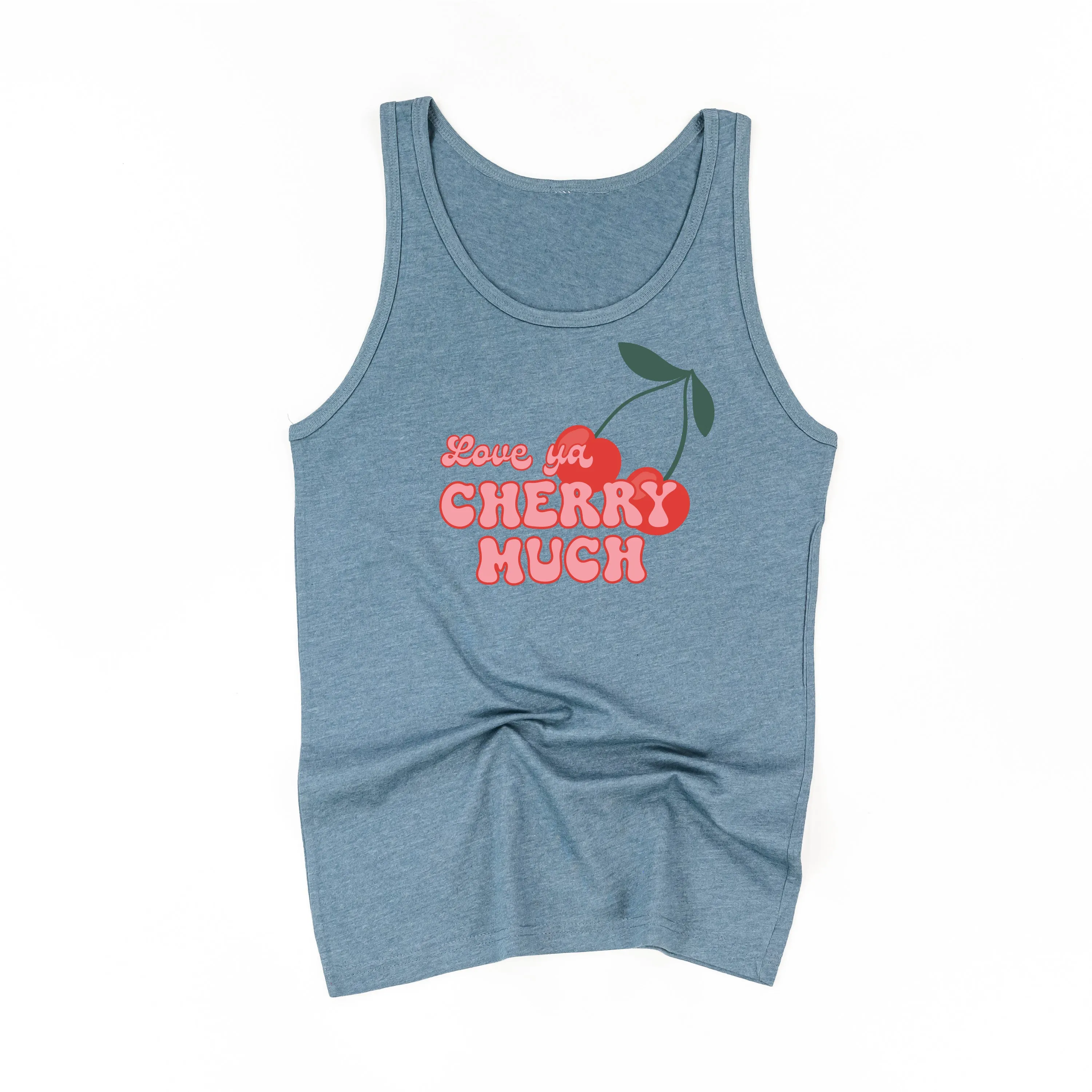 Love Ya Cherry Much - Unisex Jersey TANK