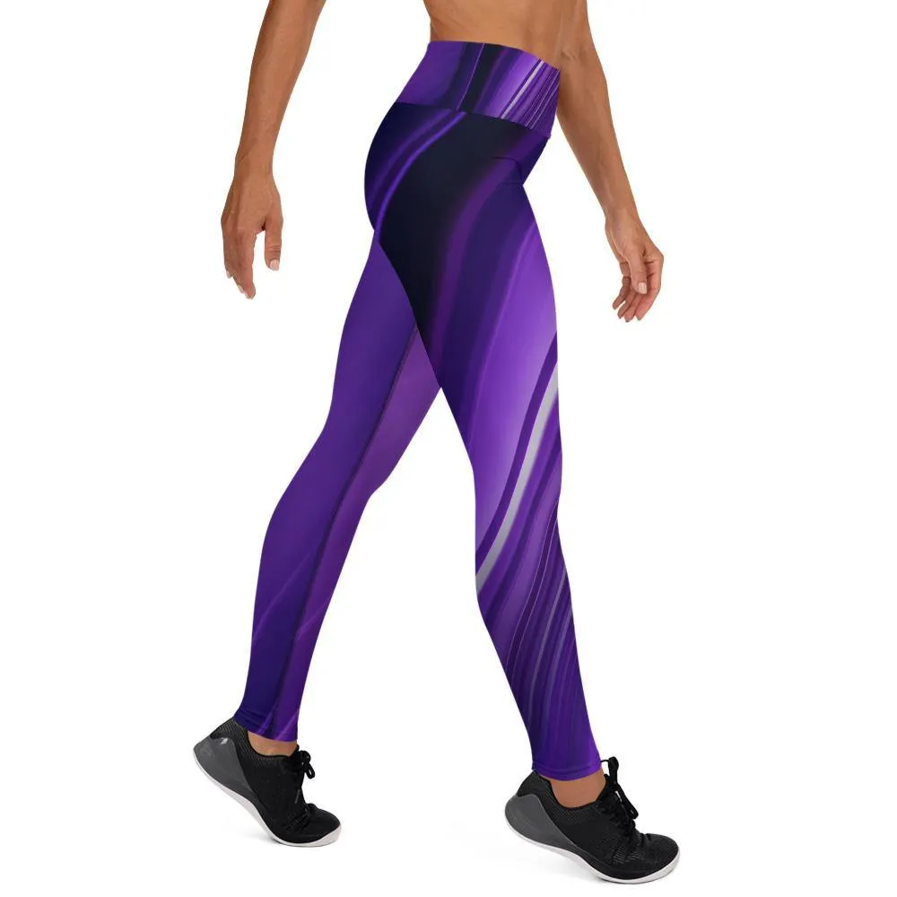 Mauve High Waist Leggings