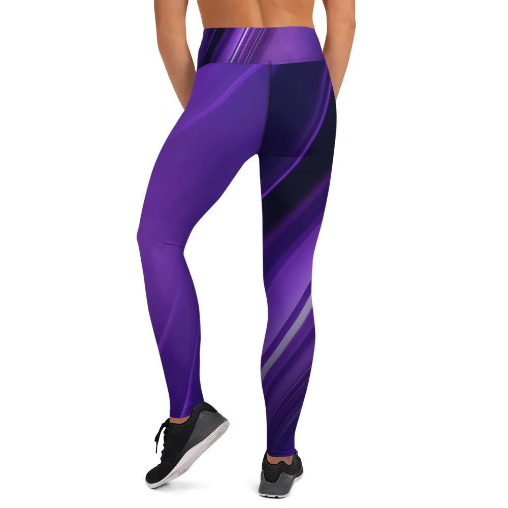 Mauve High Waist Leggings