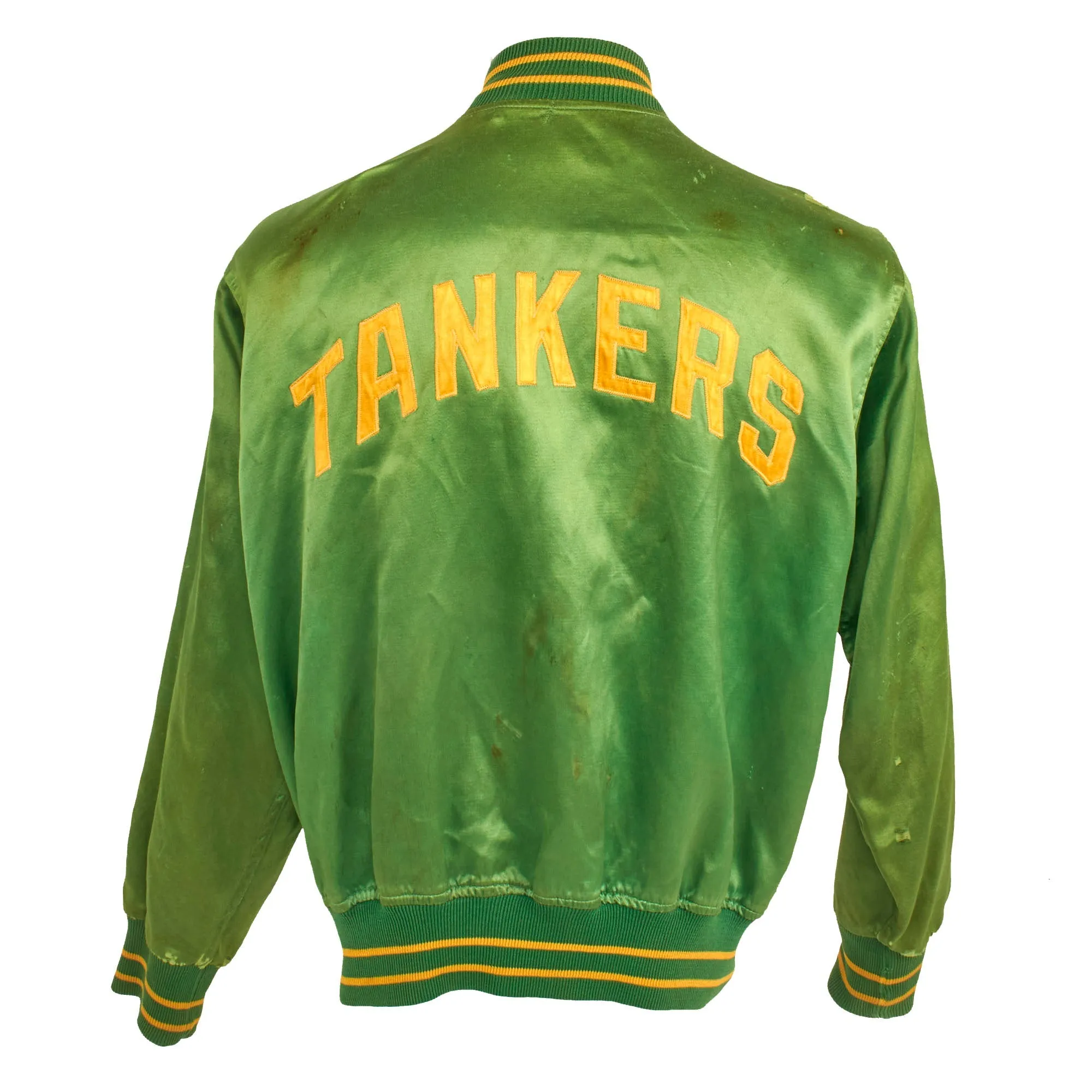 Original U.S. Korean War Era US Army Fort Hood “TANKERS” Green Sports Jacket by Wilson - Size 42