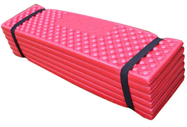 Outdoor Camping Mat Ultralight Foam Picnic Mat Folding Egg Slot Beach Mat Tent Sleeping Pad Moistureproof Camping Mattress