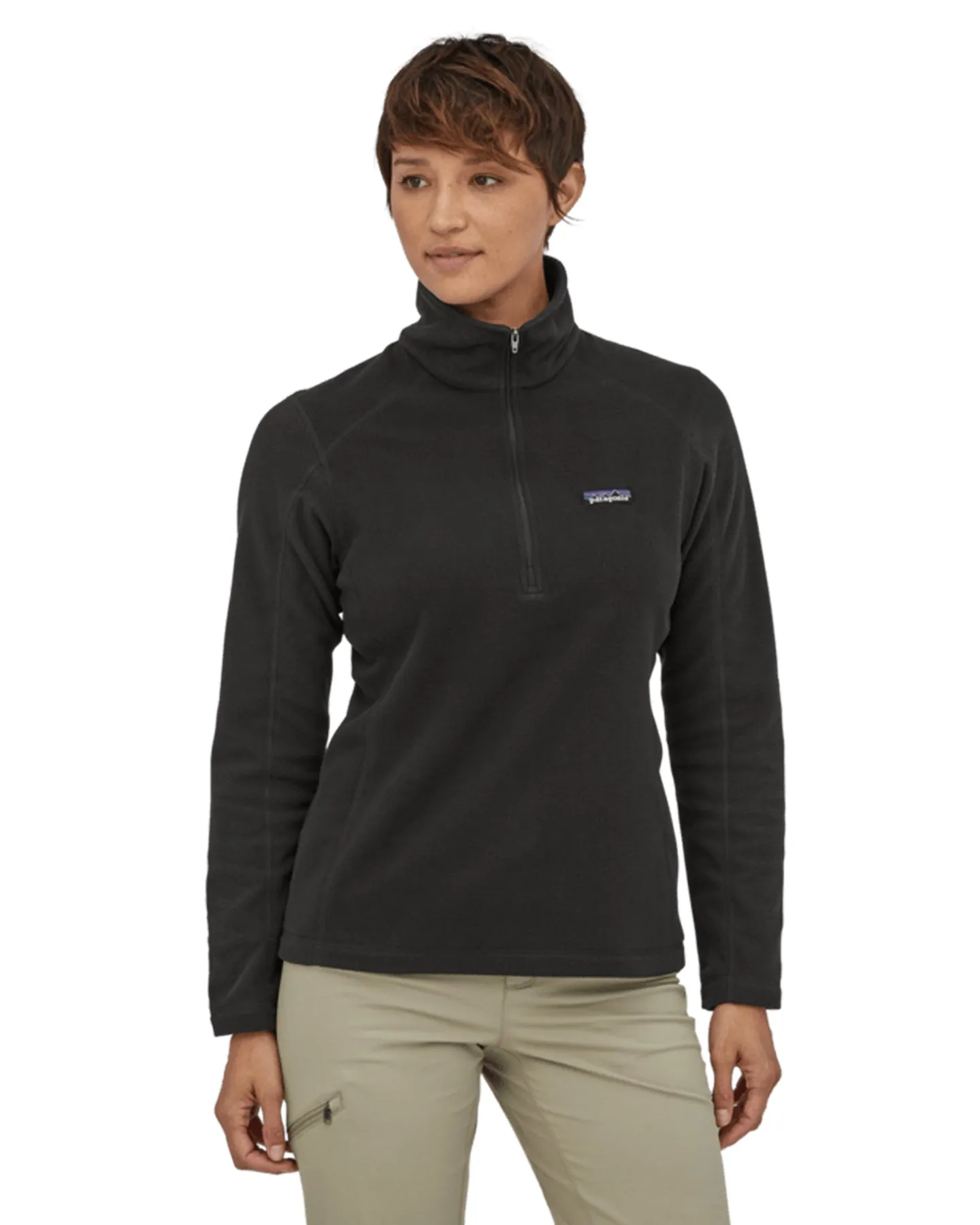 Patagonia Micro D Women's 1/4 Zip - Black