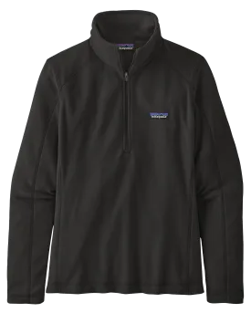 Patagonia Micro D Women's 1/4 Zip - Black