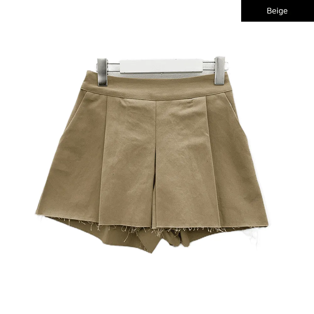 Pleated Skorts CM8