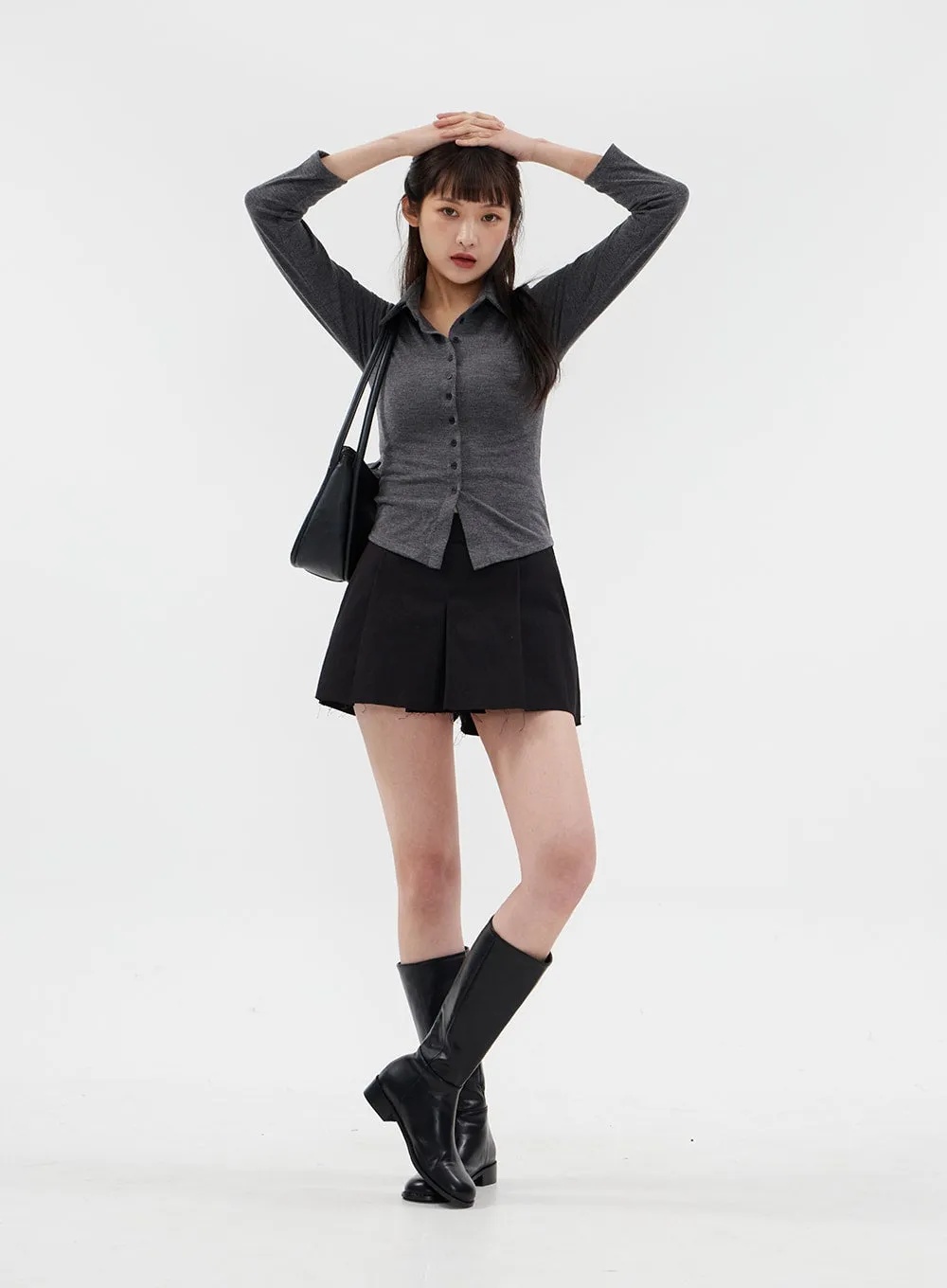 Pleated Skorts CM8