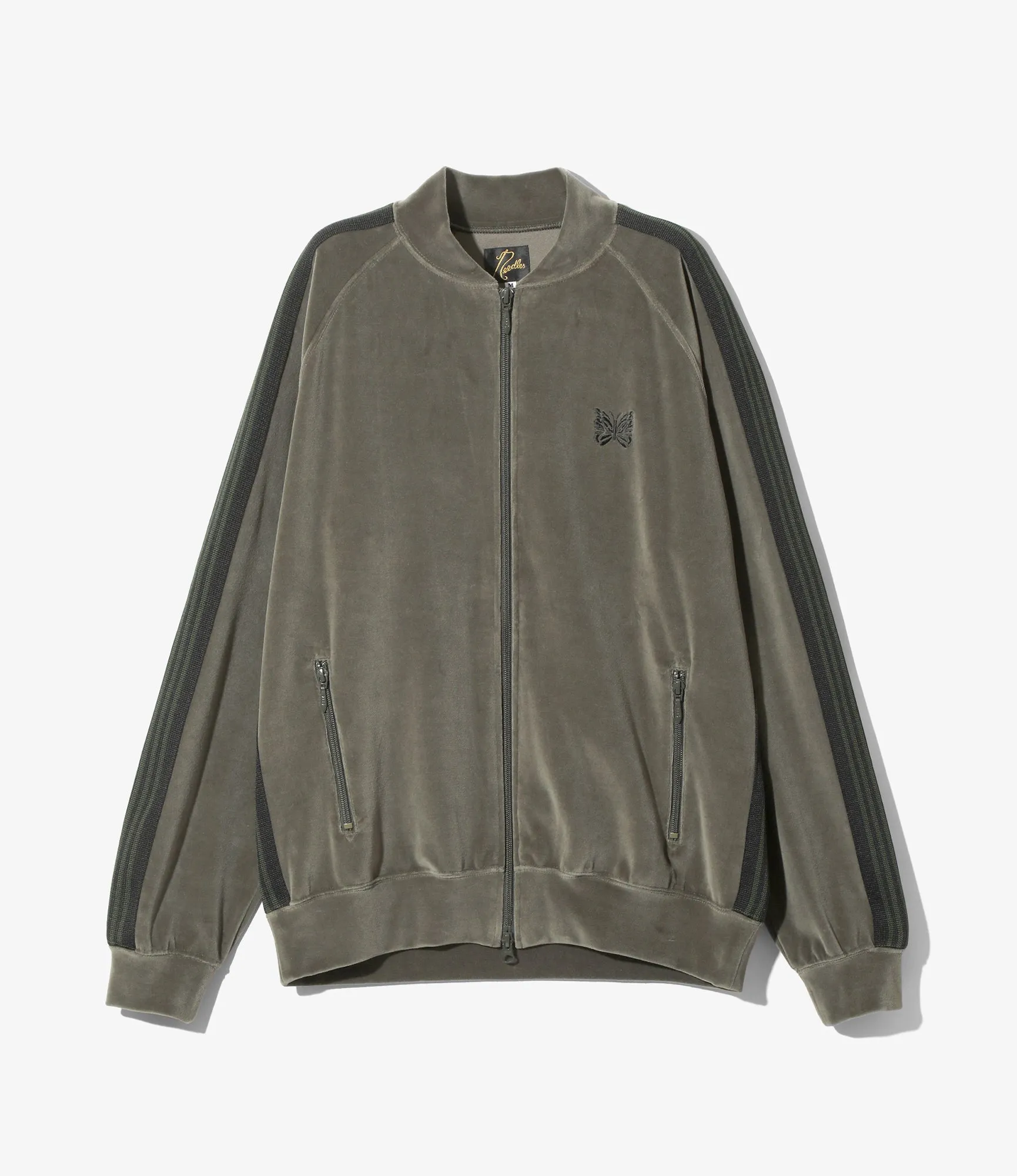 RC Track Jacket – Olive Velour