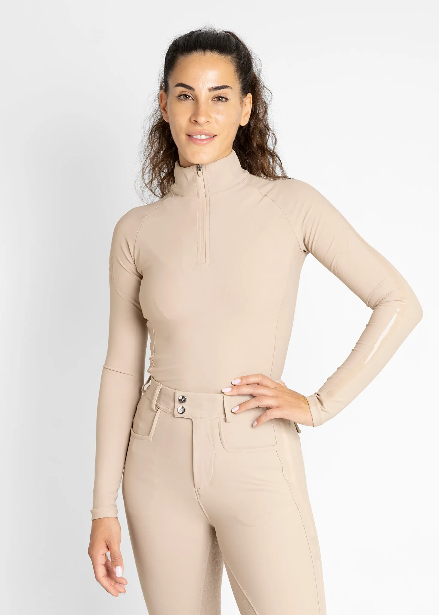 Reflection Long Sleeve Base Layer (Beige)