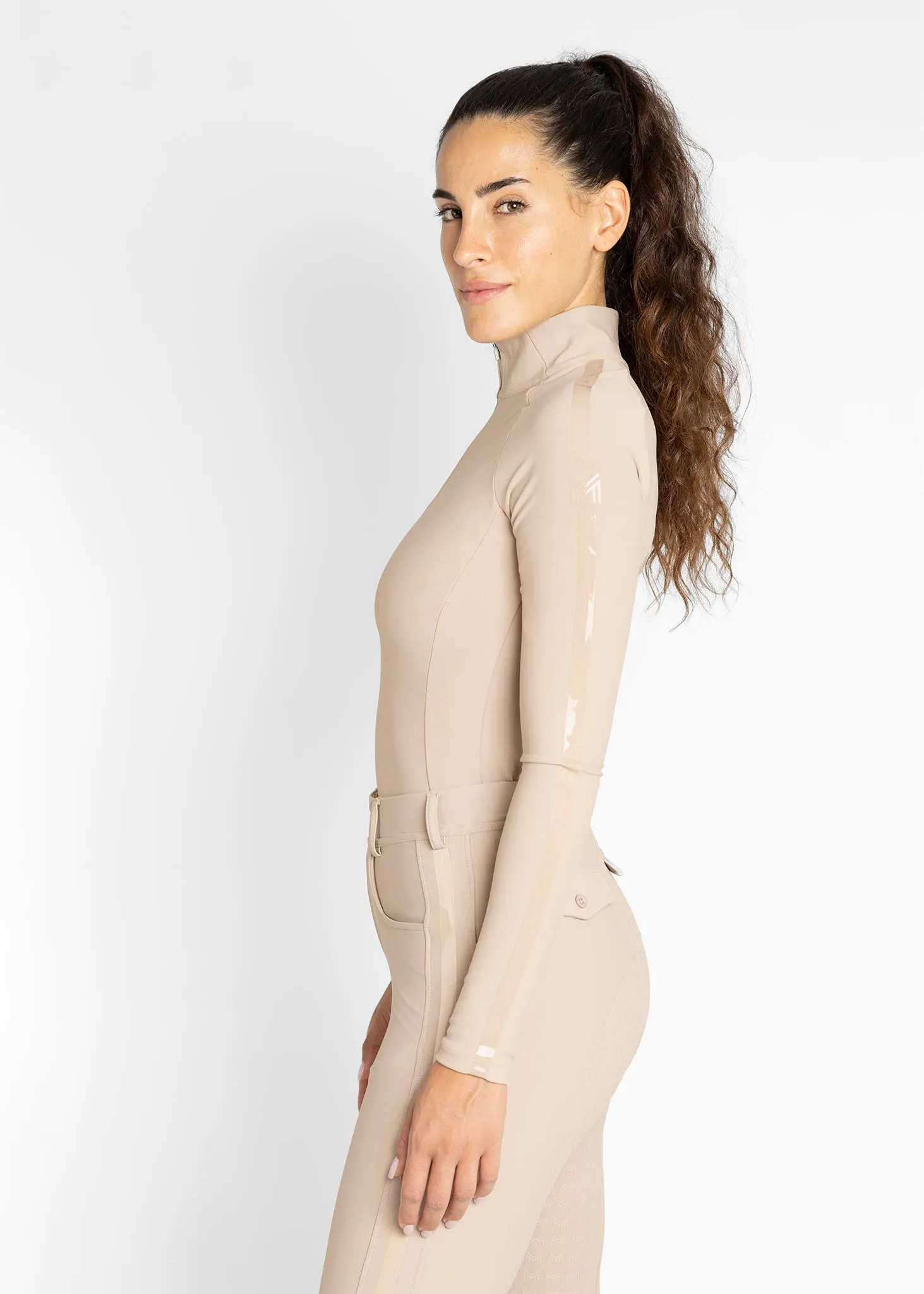 Reflection Long Sleeve Base Layer (Beige)