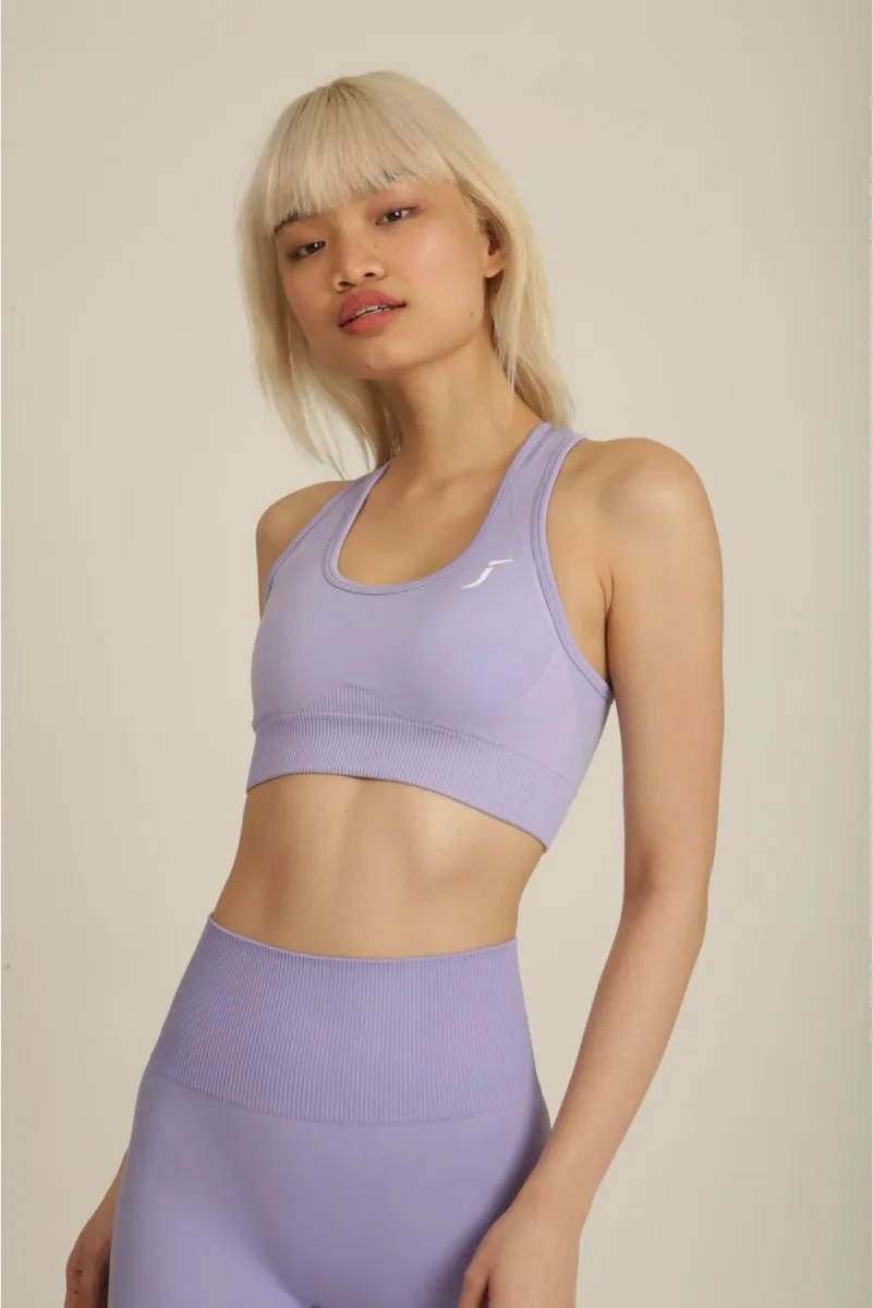 Seamless Sports Bra - Lilac