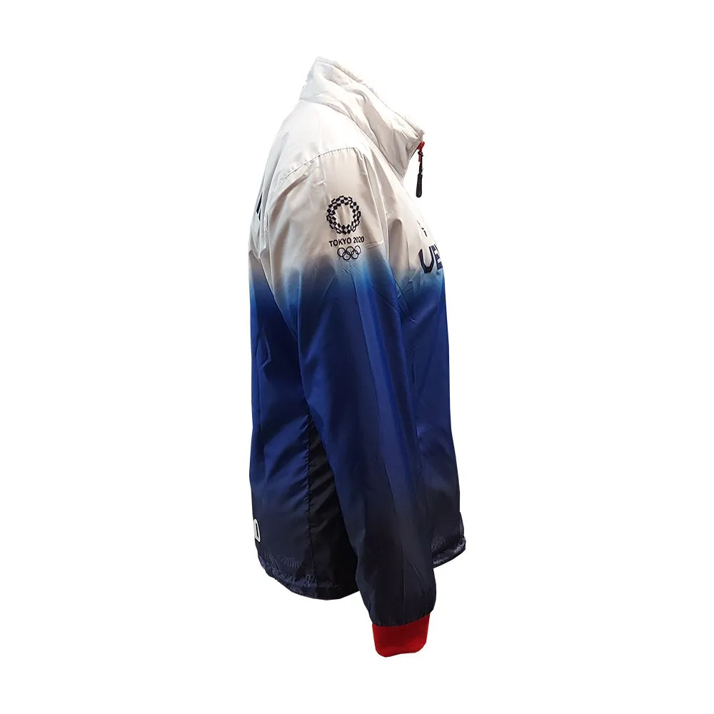 Skyros Venezuela Juegos olímpicos Tokyo 2020 chaqueta de entrenamiento para hombres azul con blanco