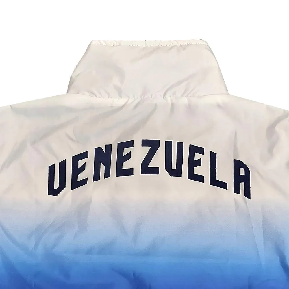 Skyros Venezuela Juegos olímpicos Tokyo 2020 chaqueta de entrenamiento para hombres azul con blanco