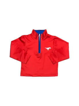 SMU Long Sleeve Quarter Zip